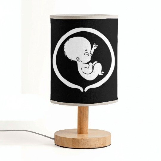 Womb Punk Mother to be Gift Fabric Lamps