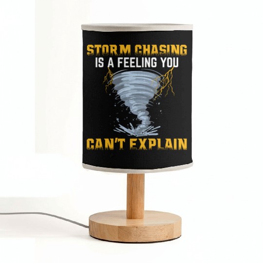 Storm Chaser Father's Day | Meteorologist Storms Fabric Lamps