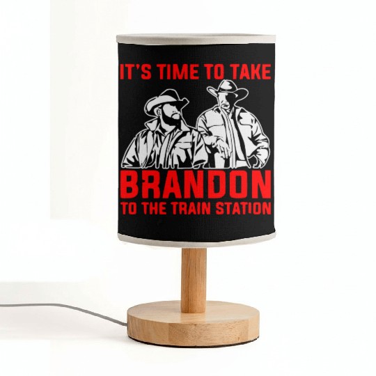 Time To Take Brandon To The Train Station © Fabric Lamps