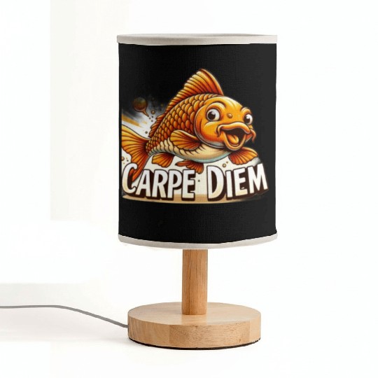 Carpe Diem Fabric Lamps