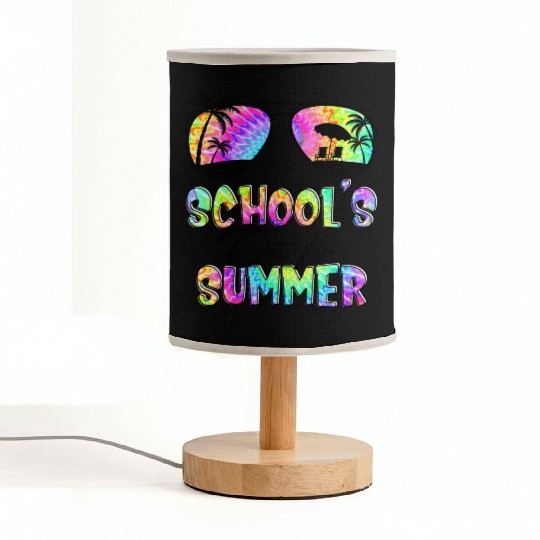 Funny Last Day Of School Teacher School s Out For Fabric Lamps