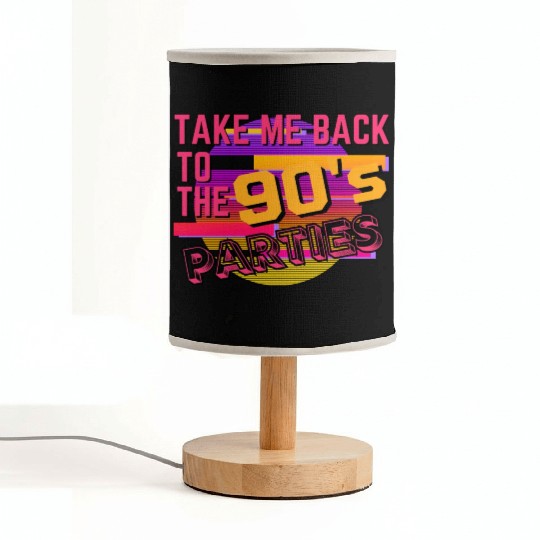 Take me back to the 90's Parties Fabric Lamps