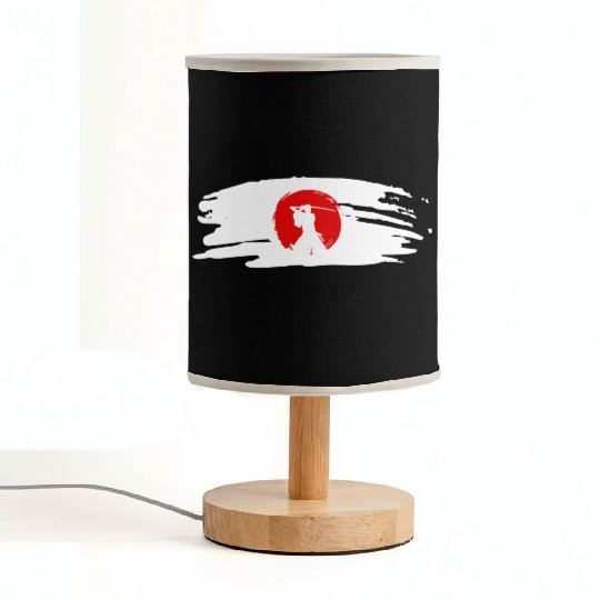Samurai Spirit Japan Flag Fabric Lamps