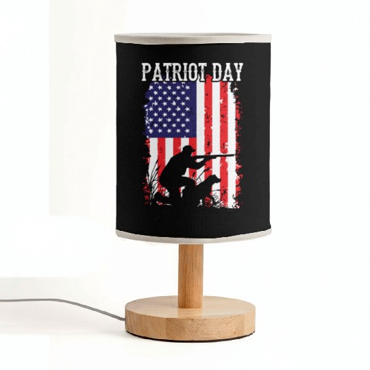 Patriot Day Fabric Lamps