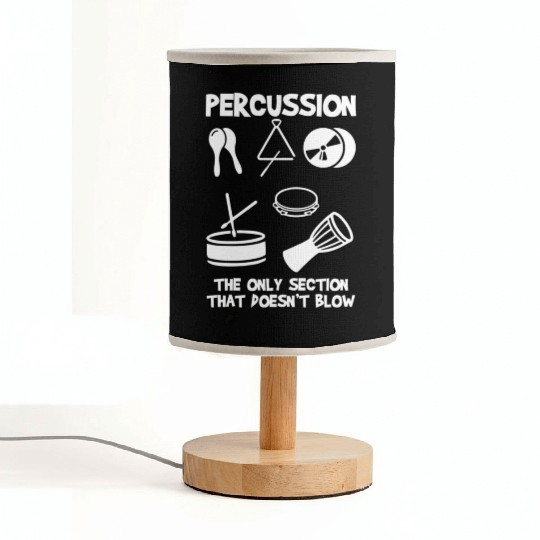 Drummer Marching Band Orchestra Percussion Fabric Lamps