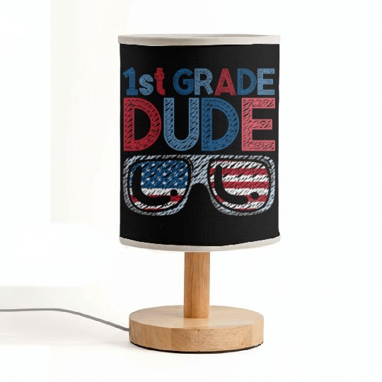 Kindergarten Teacher Funny Student 1st Graduation Fabric Lamps