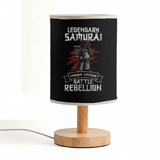 Japan Manga Sword Fighting Fabric Lamps