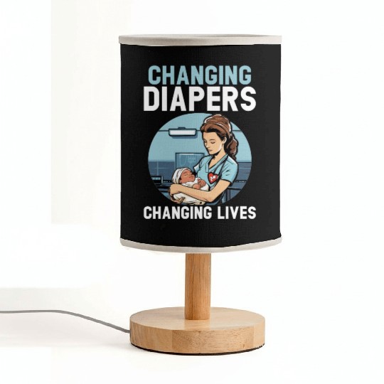 Registered Nurse Medical Medicine Neonatal Nurse Fabric Lamps