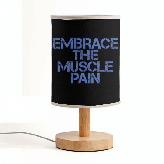 Embrace The Muscle Pain 3 Fabric Lamps