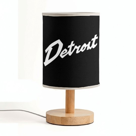 Detroit Basketball Fabric Lamps