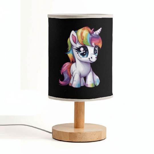 Baby Rainbow Unicorn Fabric Lamps