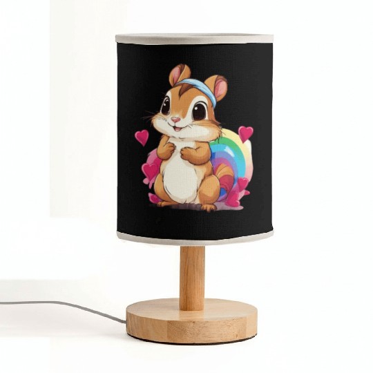 Love Squirrel Fabric Lamps