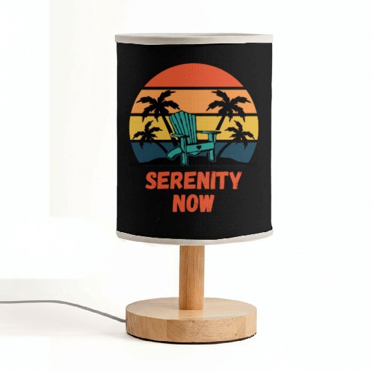 Serenity Yoga Beach Life Fabric Lamps