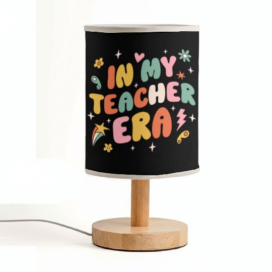 In My Teacher Era Groovy Fabric Lamps