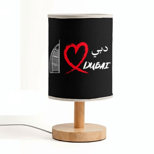 i love dubai Fabric Lamps
