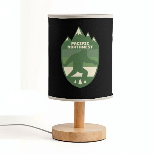 Bigfoot Hide Seek World Champion Fabric Lamps