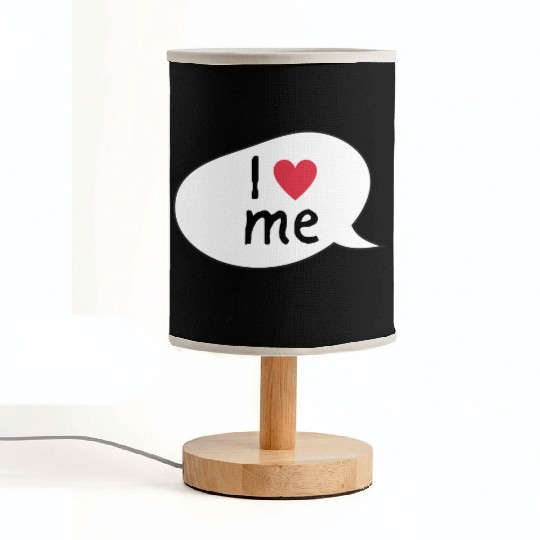I love me affirmation Fabric Lamps