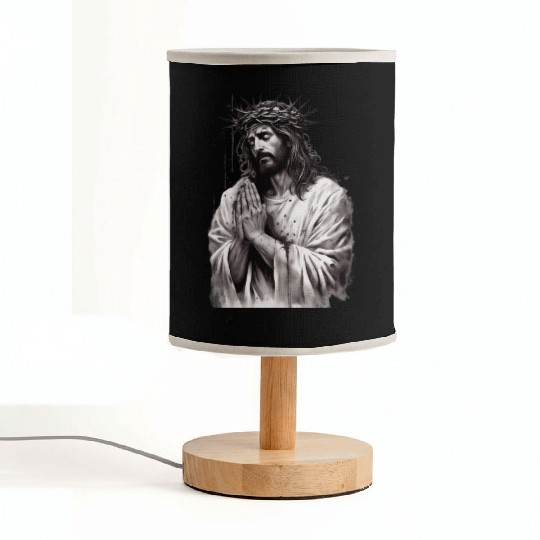 Jesus Is King Fabric Lamps
