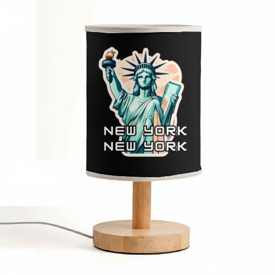 New York - Statue of Liberty Fabric Lamps