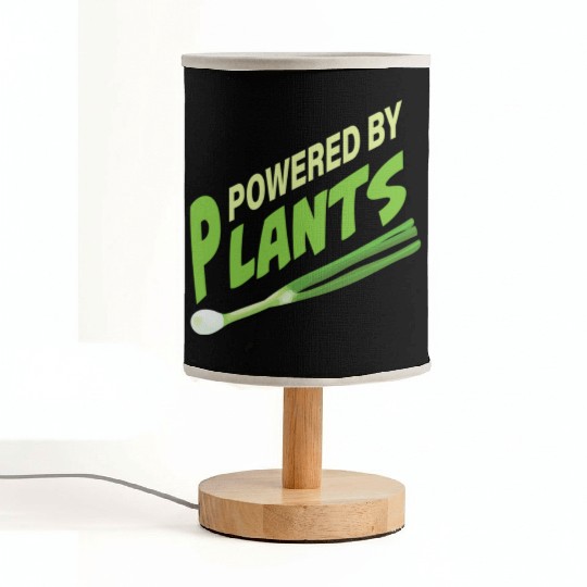 Powered By Plants Fabric Lamps