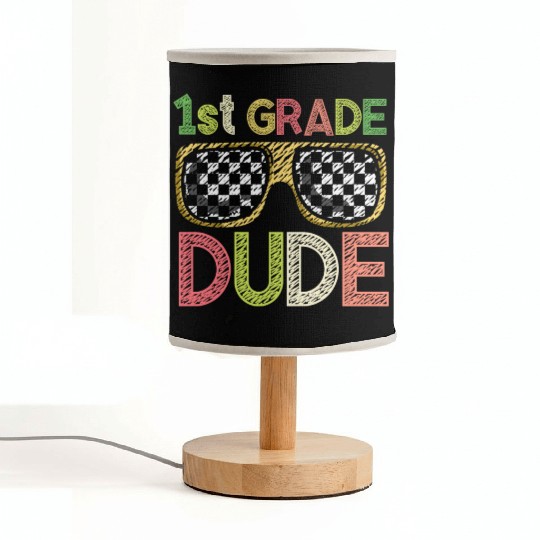 Kindergarten Teacher Funny Student 1st Graduation Fabric Lamps