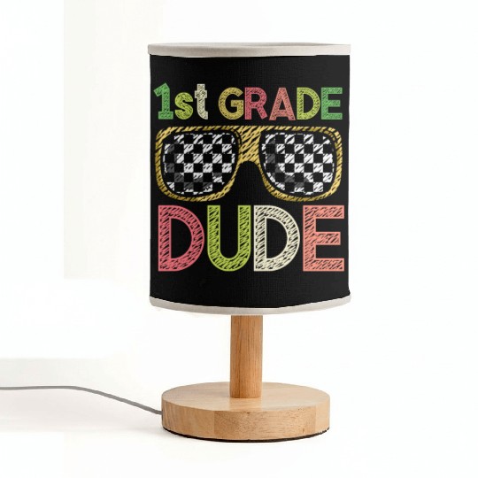 Kindergarten Teacher Funny Student 1st Graduation Fabric Lamps