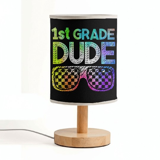 Kindergarten Teacher Funny Student 1st Graduation Fabric Lamps