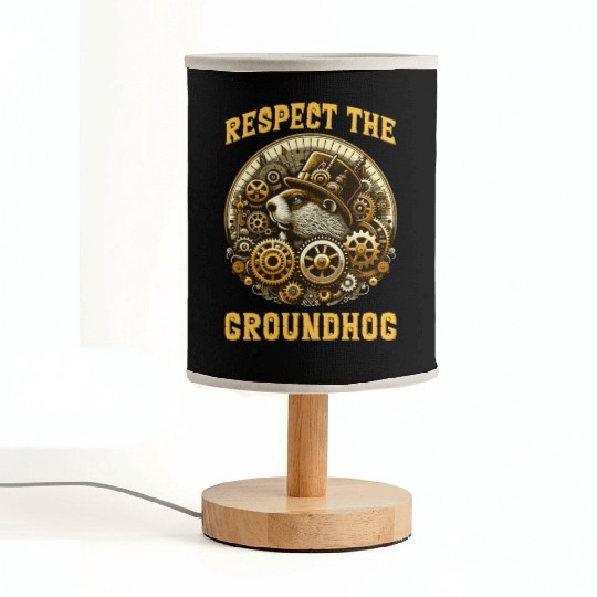 Groundhog Day 2024 Enthusiast February 2nd Fabric Lamps