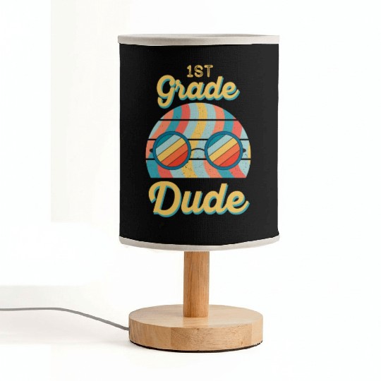 Kindergarten Teacher Funny Student 1st Graduation Fabric Lamps