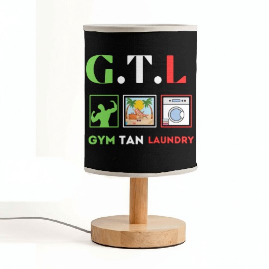 Design sans titre 6 Gym Tan Laundry GTL New Jersey Fabric Lamps