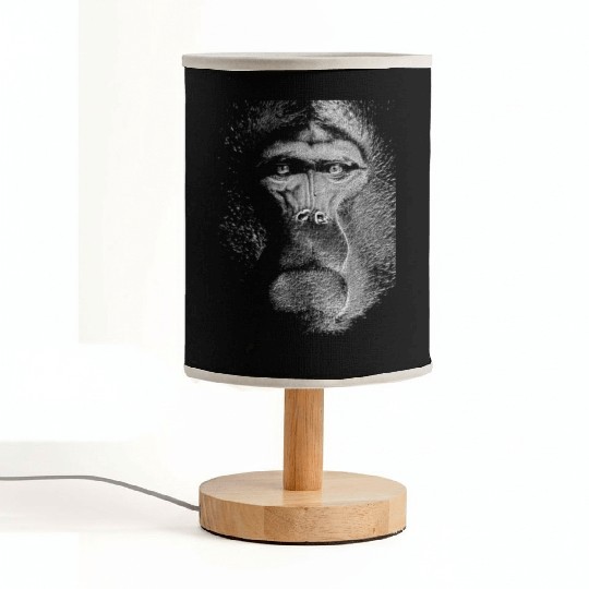 Ape Gorilla Monkey Primate Macaque Chimpanzee Fabric Lamps