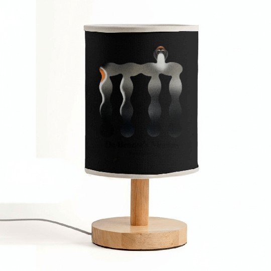 Bold monkey print "De brazza's monkey" Fabric Lamps