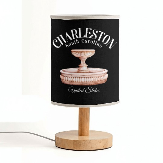 Charleston South Carolina Fabric Lamps