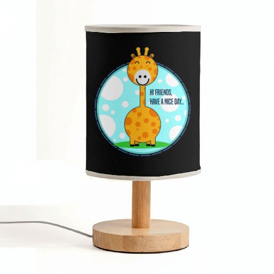 The Fat Giraffe Fabric Lamps