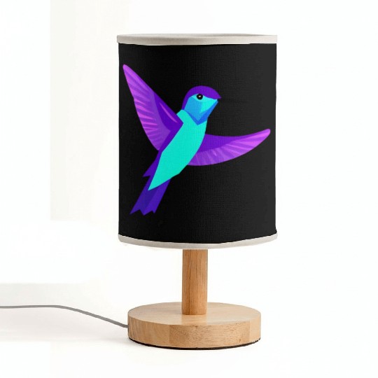 Hummingbird Fabric Lamps