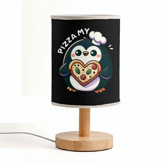 Pizza My Heart - Cheesy Love Fabric Lamps