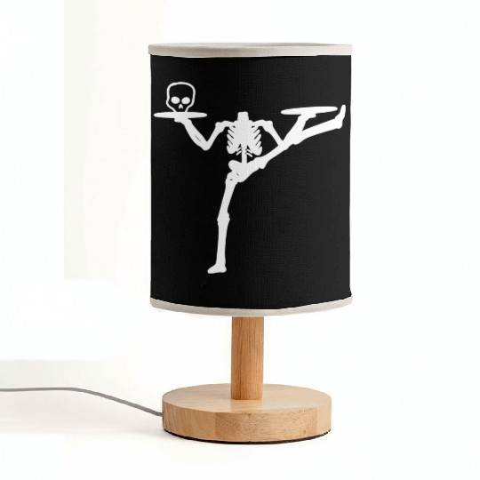 Dancing Skeleton Street Dancer Gift Fabric Lamps