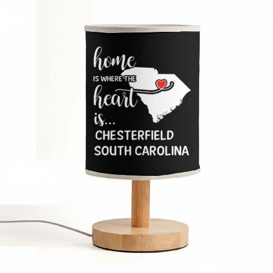 Chesterfield County South Carolina Is Where My Fabric Lamps