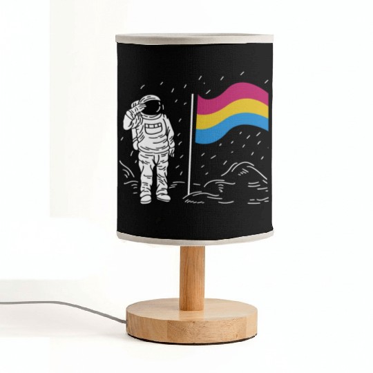 Pansexual Pride Gay And Homosexual Santa Claus Gif Fabric Lamps