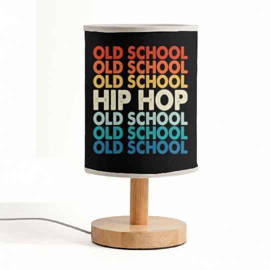 Old school hiphop Music Mixtape Fabric Lamps