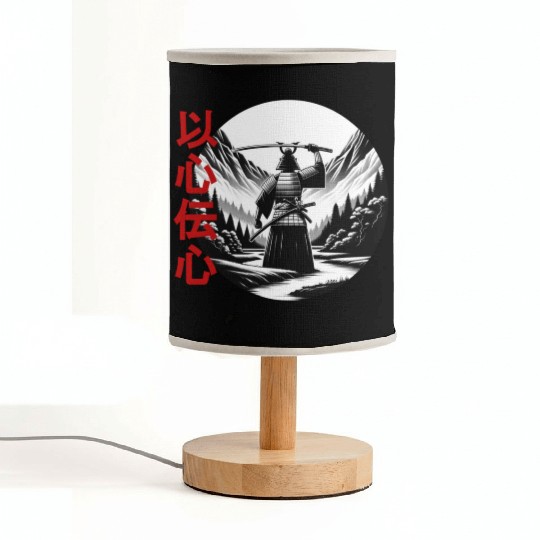 Sword of the Valley Samurai Fabric Lamps