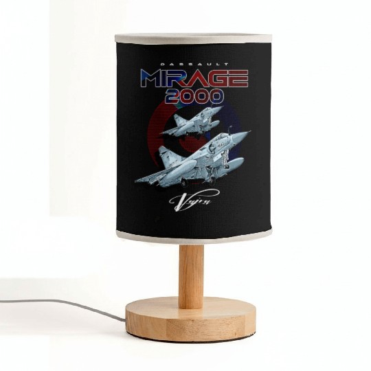 Dassault Mirage 2000 French Vintage Multi-Role Fig Fabric Lamps