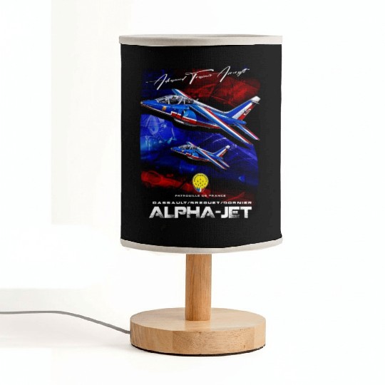Alpha Jet Belgium Air Force Advanced Trainer Aircr Fabric Lamps