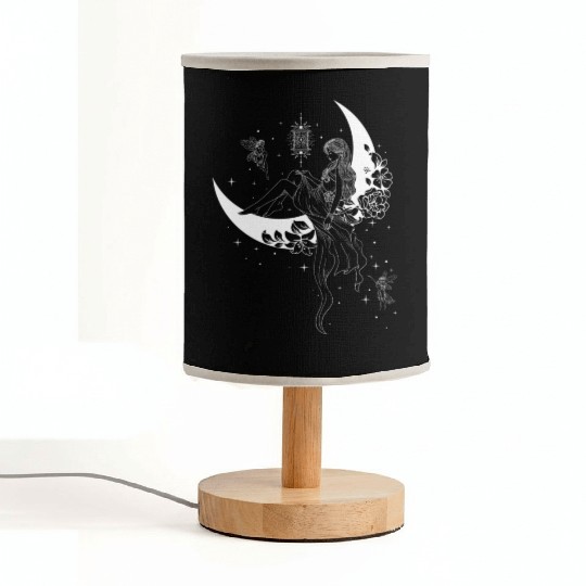 Fairy Fairycore Moon Crescent Moon Fabric Lamps
