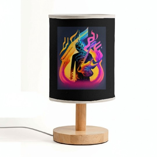 Dance Through Spectrum Immerse in Color and sound Fabric Lamps