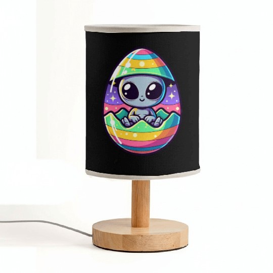 Alien Easter Egg Hatching: Colorful Surprise Fabric Lamps