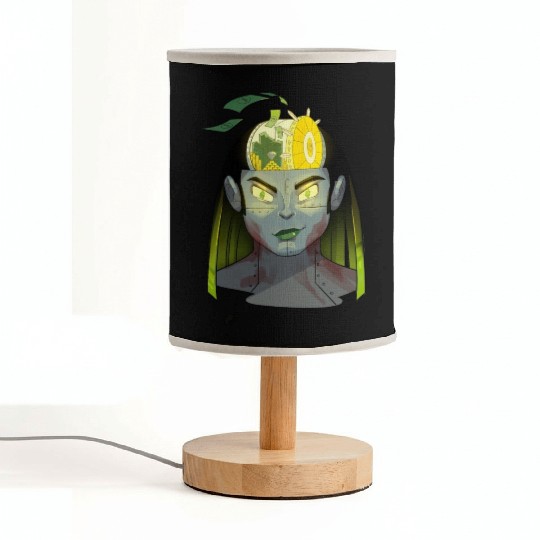 Money Female Robot Fabric Lamps