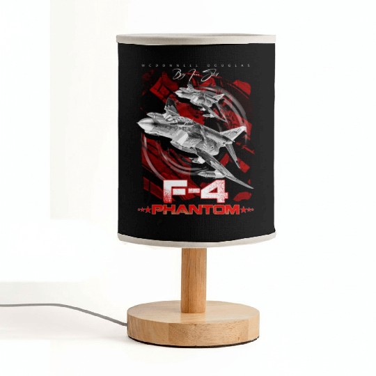 F-4 Phantom Us Air Force Fighter jet Fabric Lamps