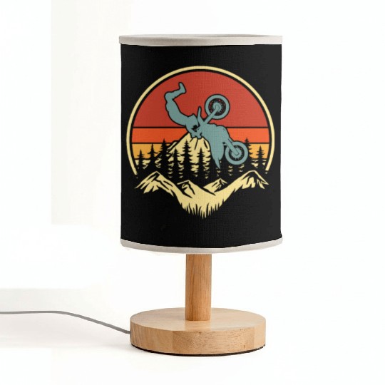 Dirt Bike Mx Motocross Supermoto Fabric Lamps