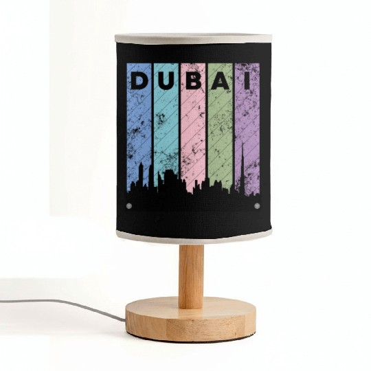 Dubai Love City Fabric Lamps